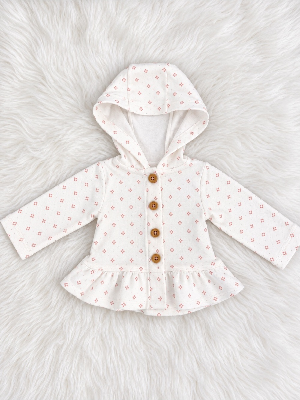 Carter’s Newborn Floral Hooded Jacket